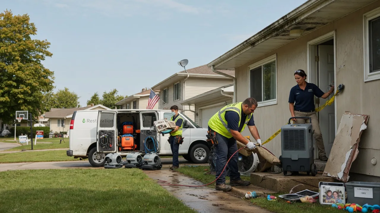 Water Damage Restoration in Allenwood, PA near me